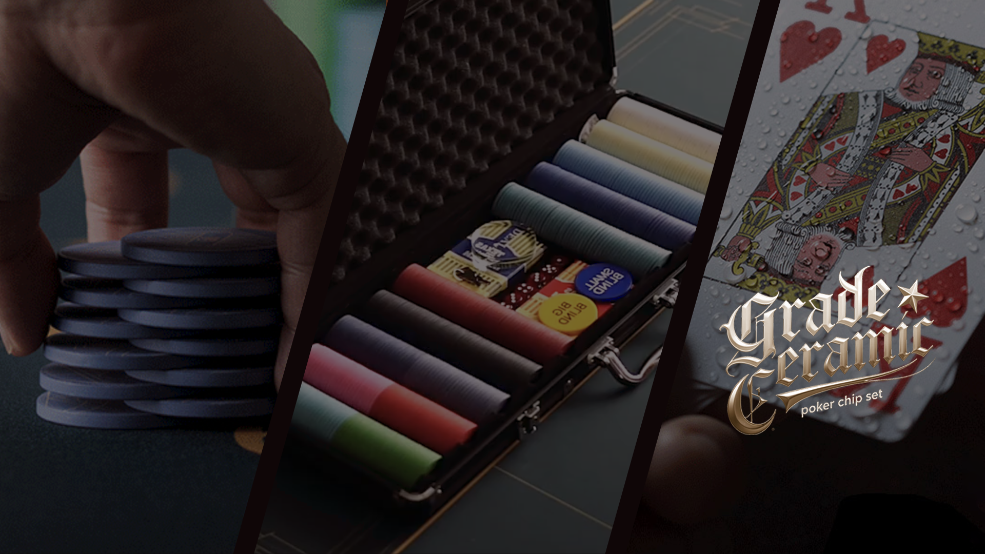 Grade CeramicPoker Chip Set