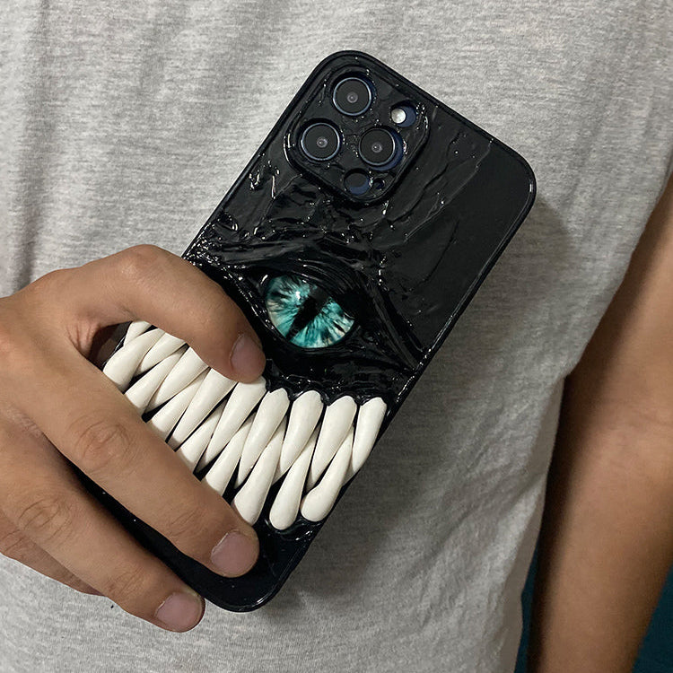Handmade Cthulhu Eye Glow-in-the-Dark Phone Case