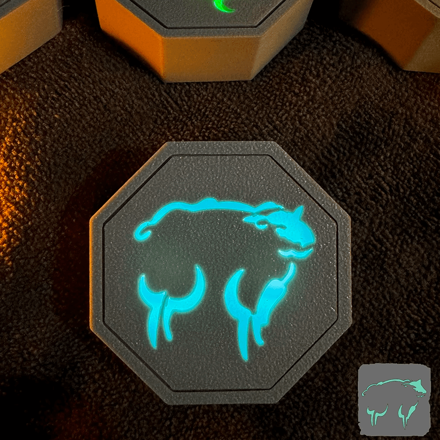 Mystical Zodiac Horse Talisman Light – Glowing LED Night Light