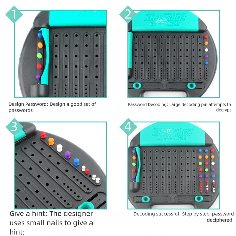 Code Breaking Logic Board Game for Kids – Brain Training & Focus Toy | 2-Player Strategy Game