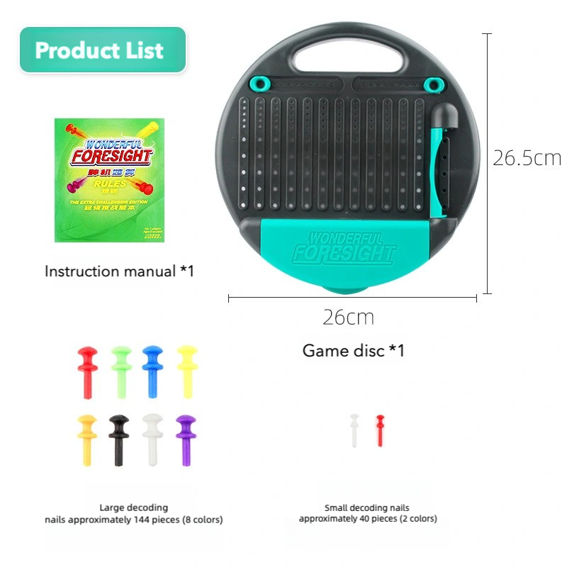 Code Breaking Logic Board Game for Kids – Brain Training & Focus Toy | 2-Player Strategy Game