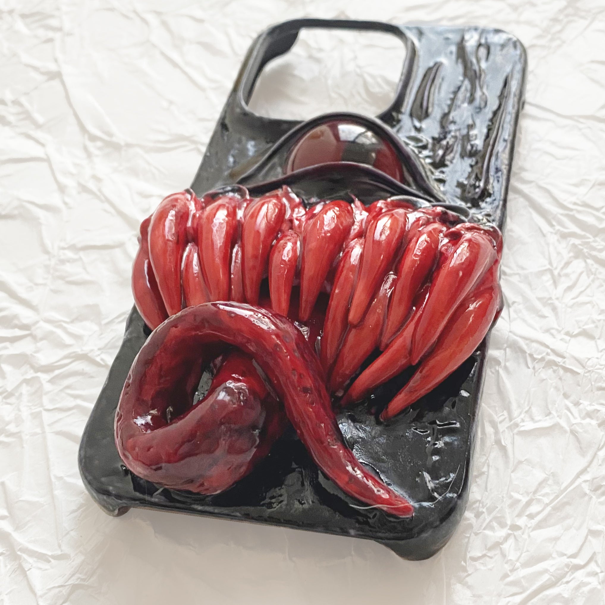 Handmade Cthulhu Eye Phone Shell – Halloween Special, Spooky & Unique