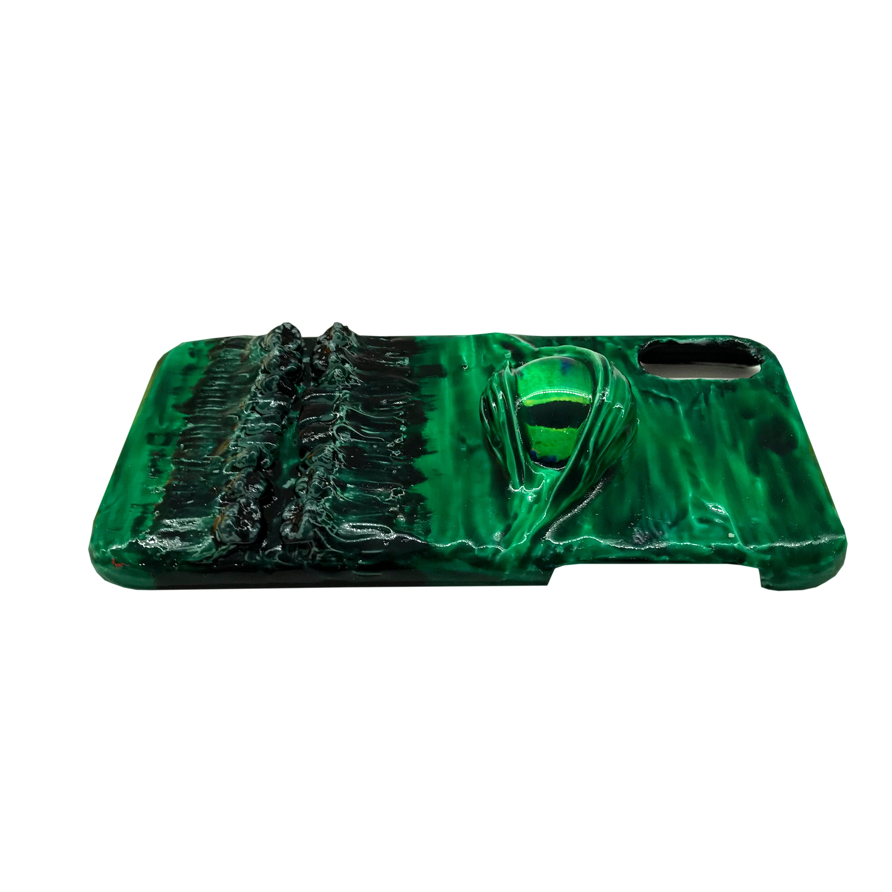 Handmade Cthulhu Eye Phone Case – Spooky Gothic Design