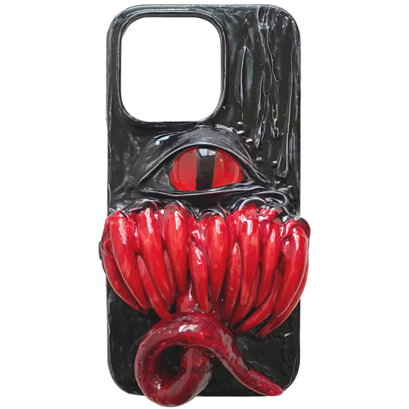Handmade Cthulhu Eye Phone Shell – Halloween Special, Spooky & Unique