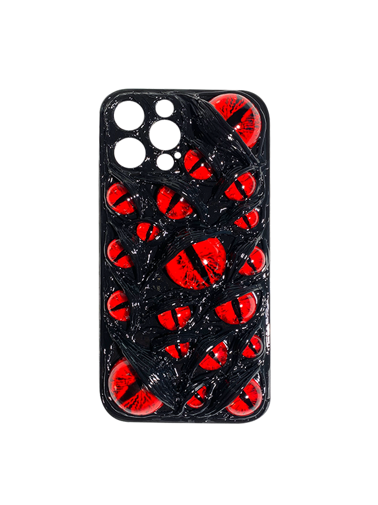 Handmade Cthulhu Eye Glow-in-the-Dark Phone Case