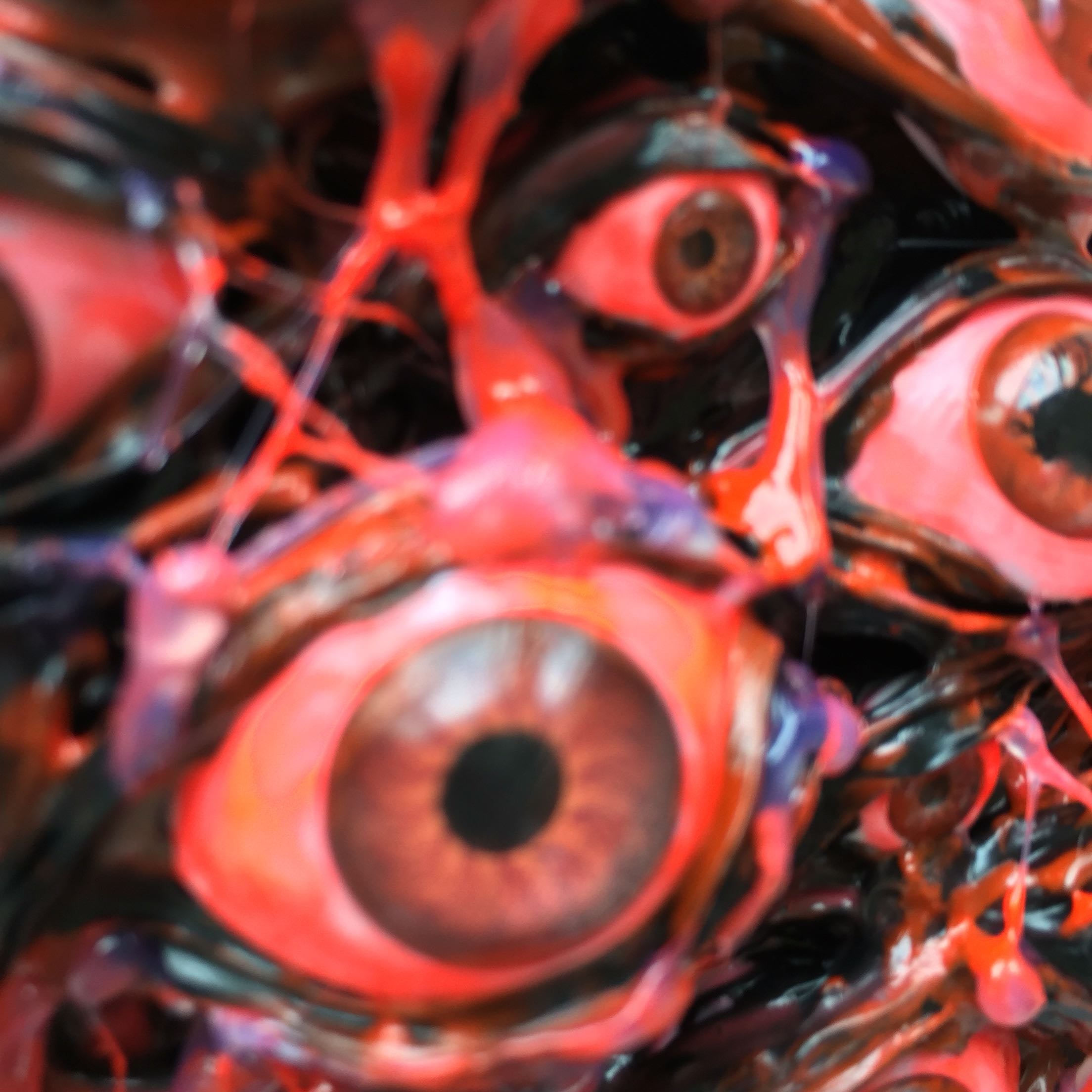Handmade Cthulhu Eye Phone Case – Spooky Gothic Design