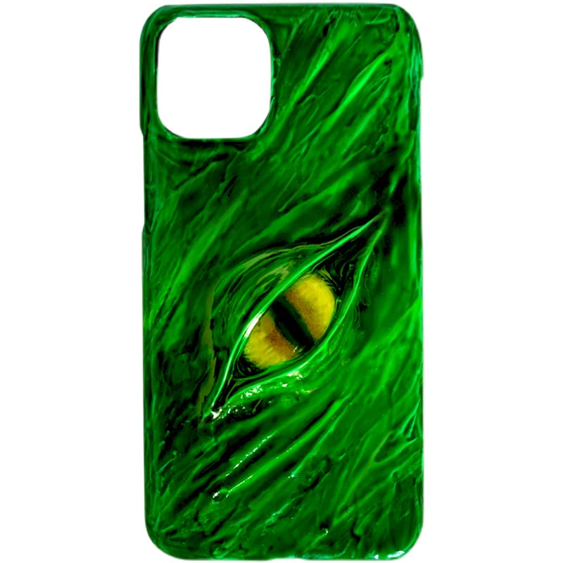 Handmade Cthulhu Eye Phone Case – Spooky Gothic Design