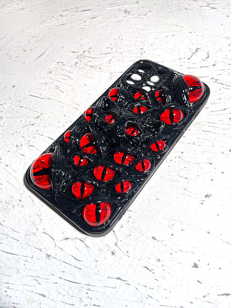 Handmade Cthulhu Eye Glow-in-the-Dark Phone Case