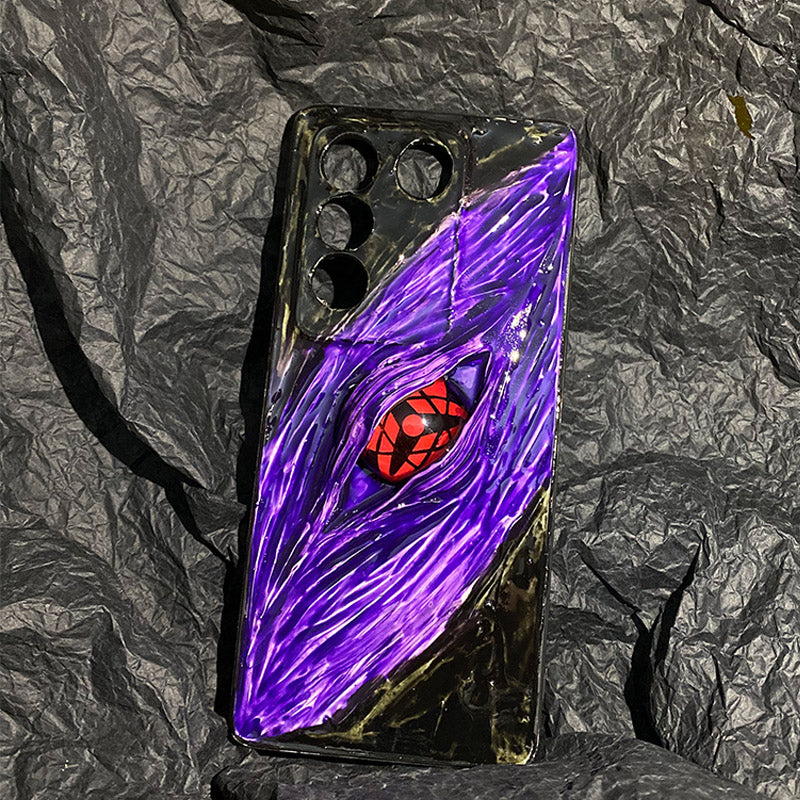 Handmade Cthulhu Eye Glow-in-the-Dark Phone Case