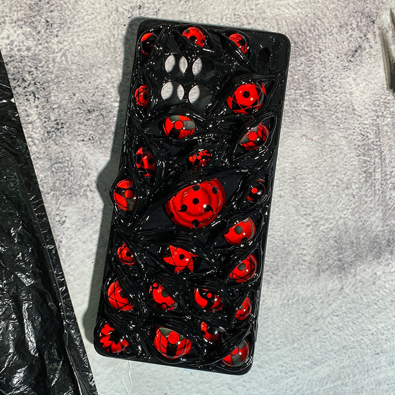 Handmade Cthulhu Eye Glow-in-the-Dark Phone Case