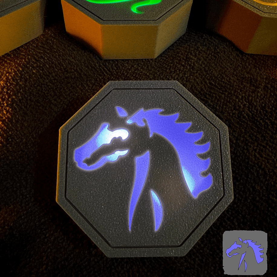 Mystical Zodiac Horse Talisman Light – Glowing LED Night Light