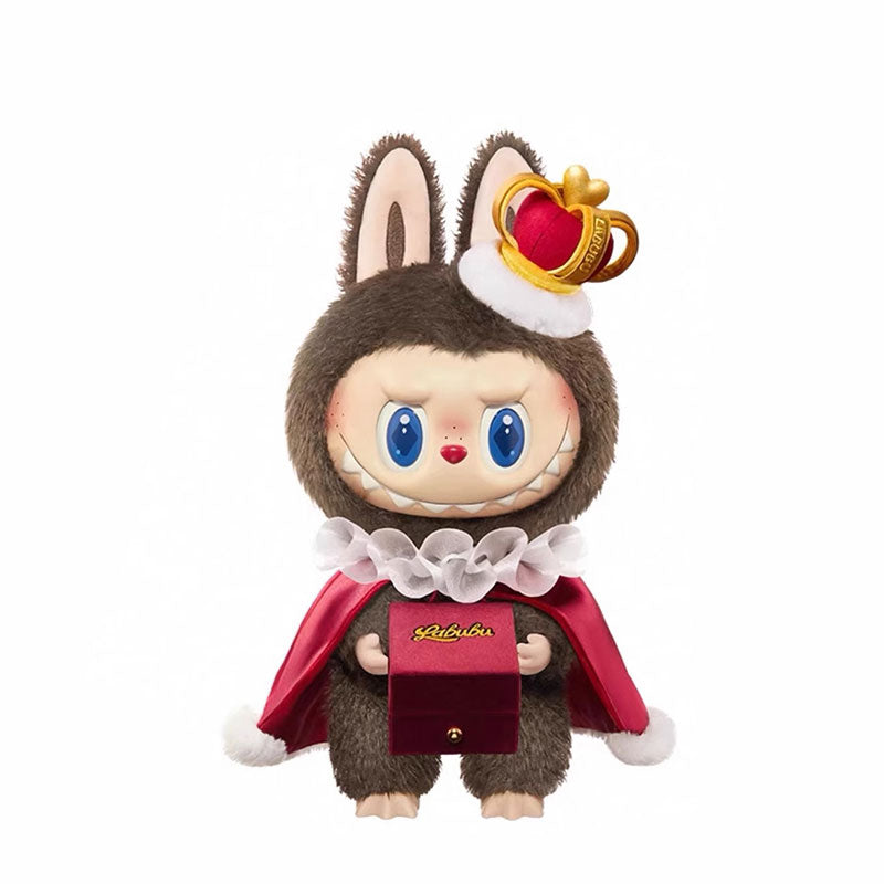 ULTRA RARE (Only 3 Exist!)POP MART Labubu Let’s Checkmate KING 37 cm Vinyl - Plush Doll