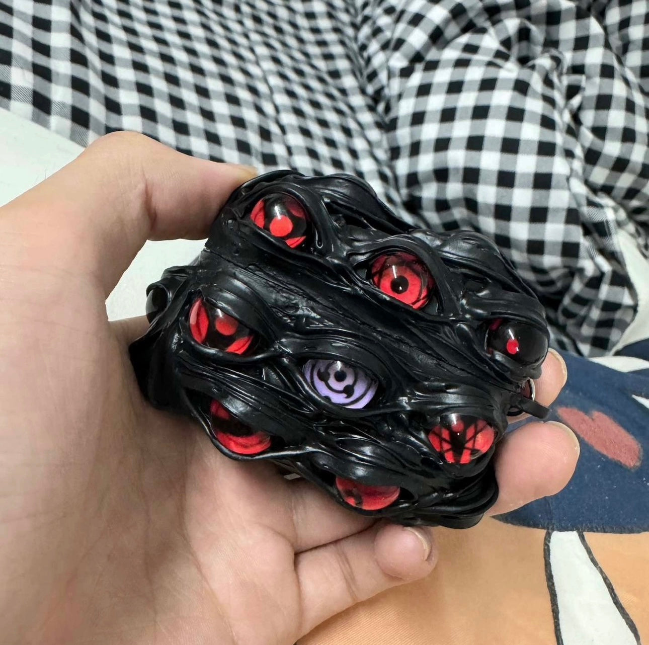 Handmade Cthulhu Eye Glow-in-the-Dark Phone Case（air pods)
