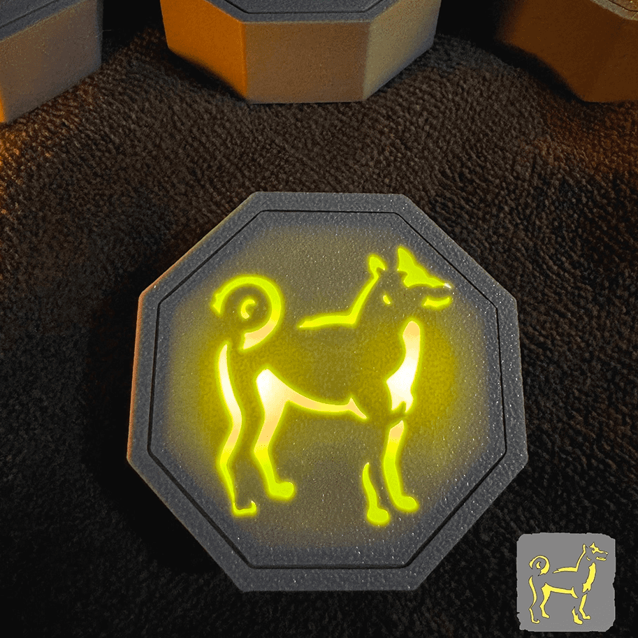 Mystical Zodiac Horse Talisman Light – Glowing LED Night Light