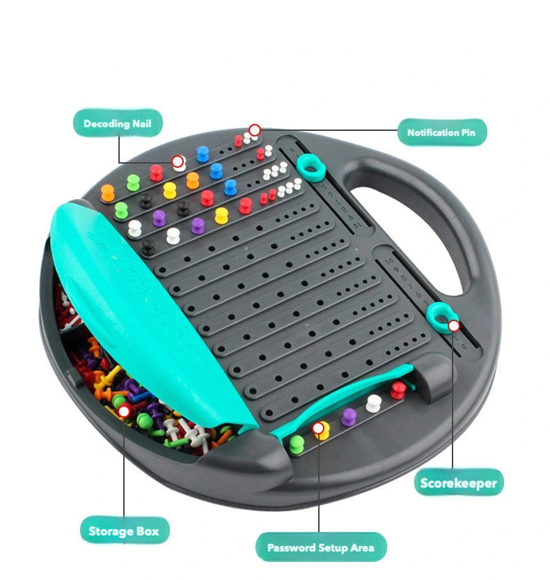 Code Breaking Logic Board Game for Kids – Brain Training & Focus Toy | 2-Player Strategy Game